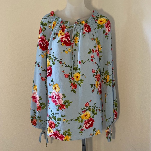 💫 Guillaume • Floral Print Blouse - Picture 1 of 8